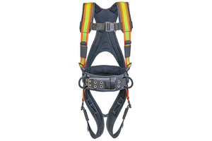 Deluxe™ Fully Padded Safety Harness – Hi Viz