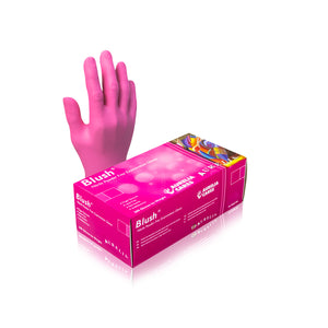 Aurelia Blush Nitrile Gloves (3.5 mil) | Exam Grade | Case of 2000