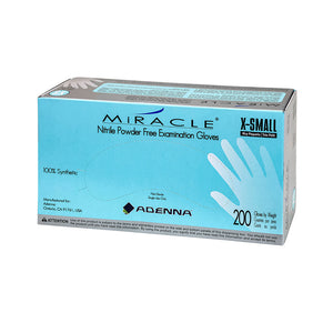 Miracle Powder Free Blue Nitrile Gloves (4 mil) | Exam Grade | Case of 2000