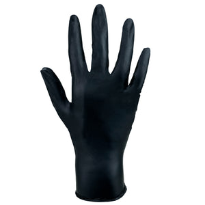 Night Angel Powder Free Black Nitrile Gloves (4 mil) | Exam Grade | Case of 1000