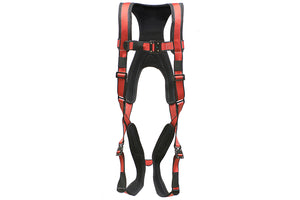 Pro-Deluxe™ Safety Fully Adjustable Light Weight Harness – Red