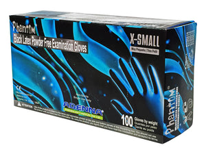 Phantom Black Powder Free Latex Gloves (6 mil) | Exam Grade | Case of 1000