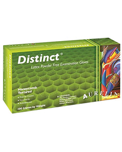 Aurelia Distinct Honeycombed Texture Latex Gloves (6 mil) | Exam Grade | Case of 1000