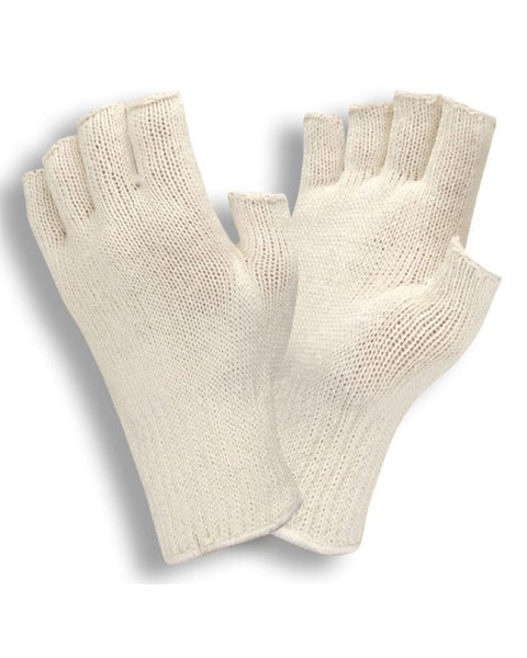 White cotton deals fingerless gloves