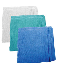 Super Rag Towels, Spunlace, Blue, 12.000 x 13.000, Bulk, 1000