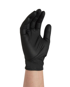 (100 Case/Full Pallet) Clean Safety Black Nitrile Gloves (3.5 mil) | Exam Grade | Case of 1000